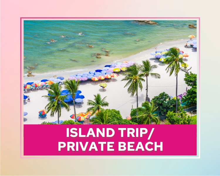ISLAND TRIP | PRIVATE BEACH
